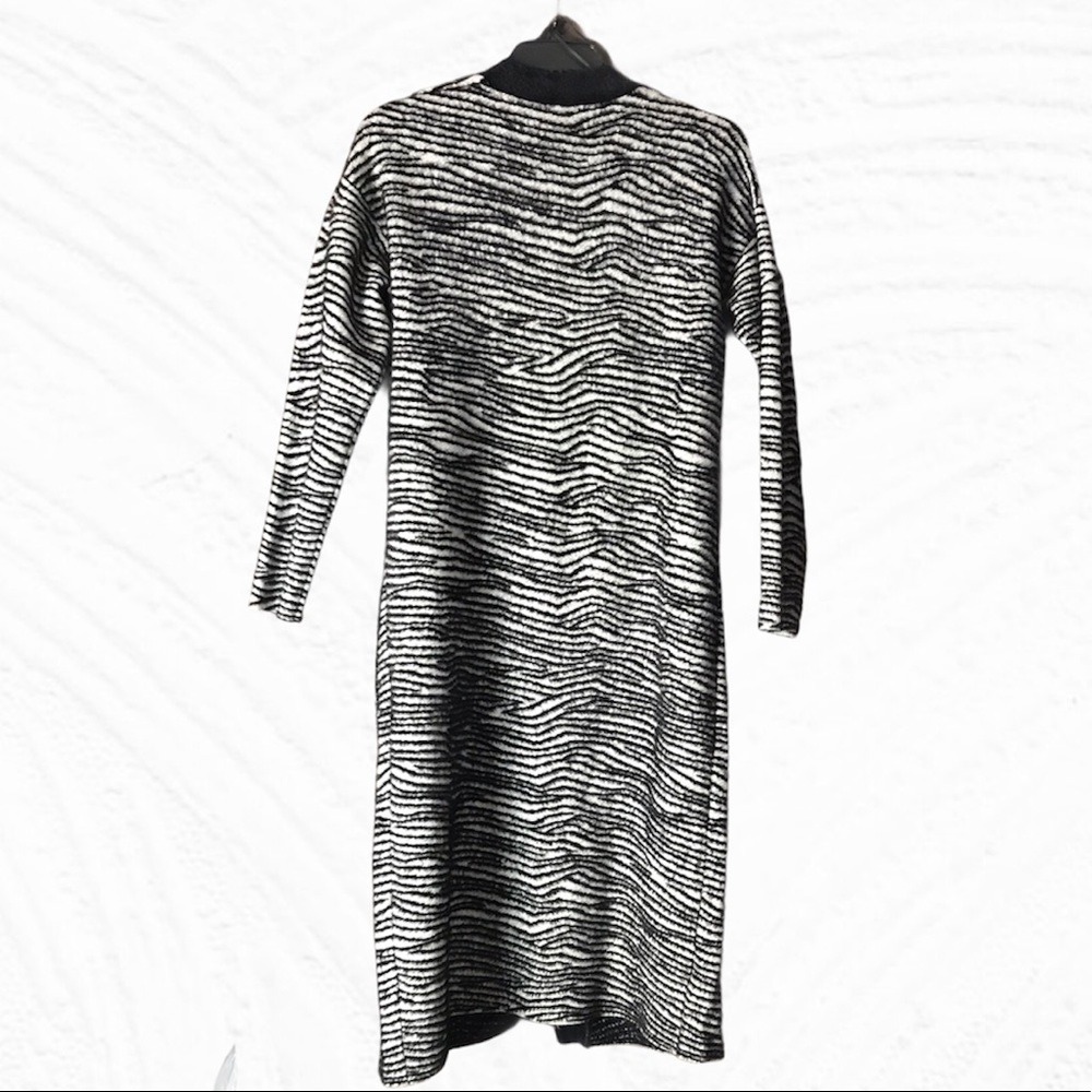 NWT Catherine Malandrino Zebra Open Front Cardiga… - image 4